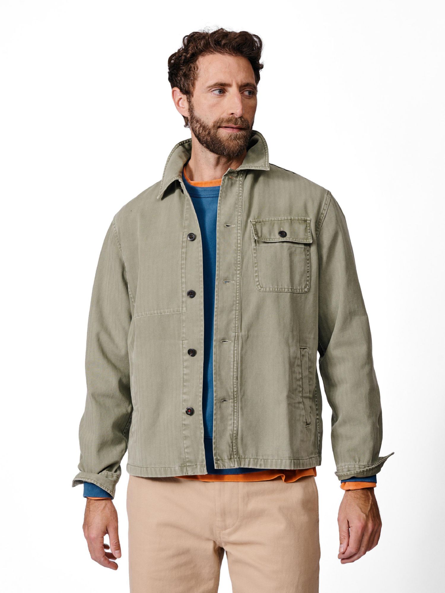 Men's Dowse Long Sleeve Relaxed Worker Jacket