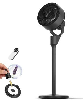 Pedestal Fan, 3 Spd, 6H, 80degree(s) Osc, Aroma, Detachable