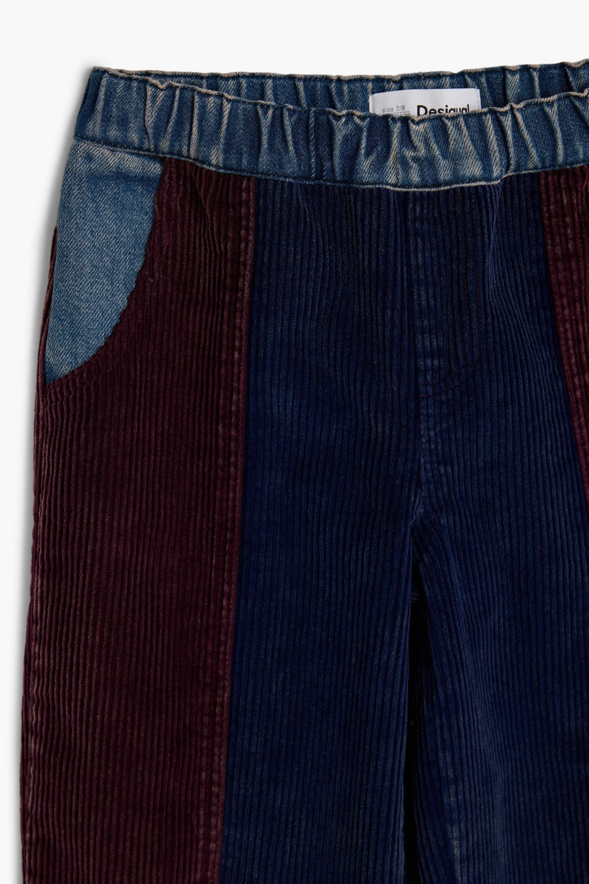 Desigual Boys's Patchwork denim trousers