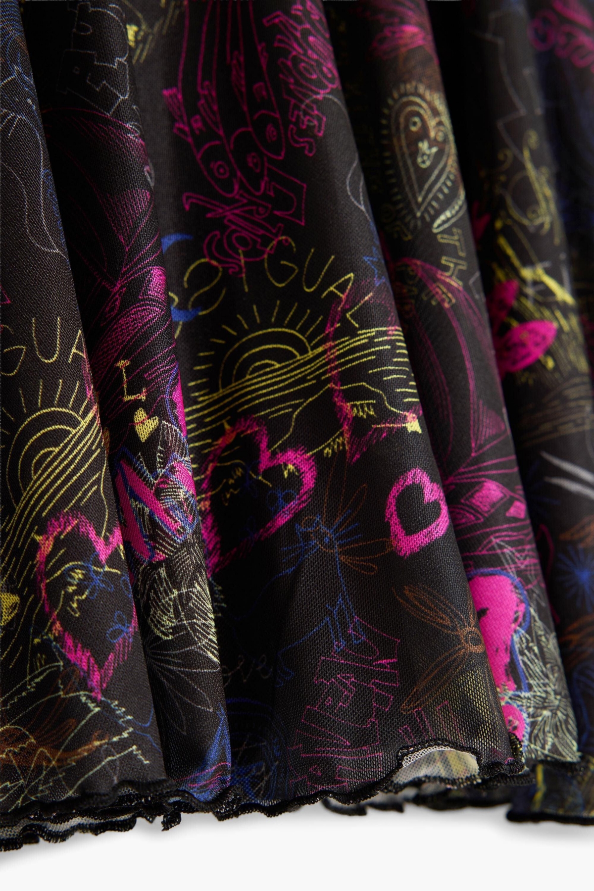 Desigual Girls's Printed knit dress