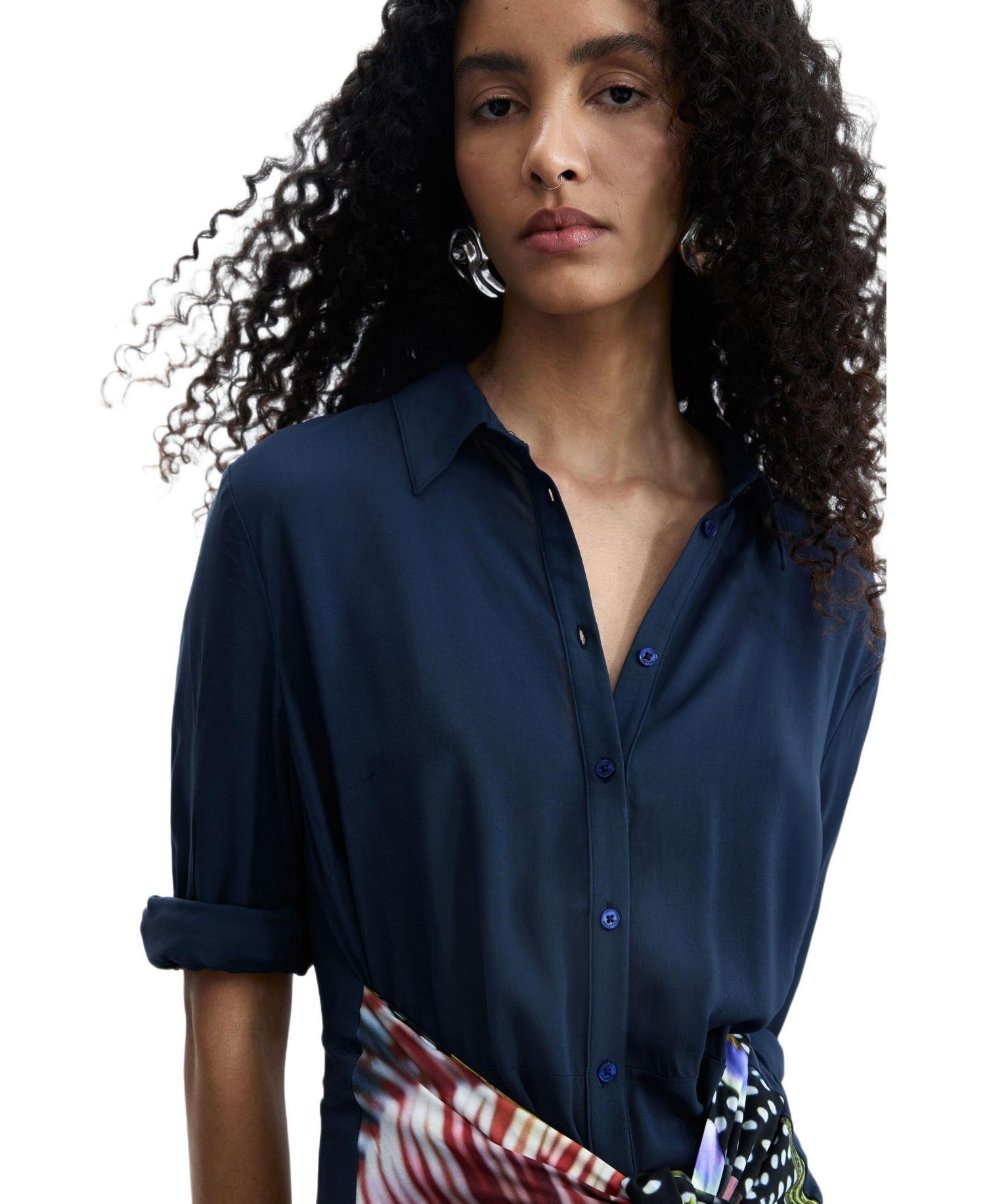 Women's Midi shirt dress