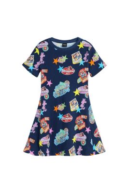 Girls's Printed Minnie Mouse dress