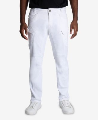 Men's Slim-Fit Stretch Twill Cargo Pants