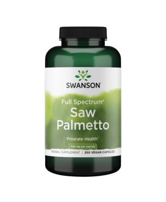 Saw Palmetto 540 Milligram 250 Capsules Herbal Supplement for Male Prostate Health, Urinary Support and quality Hair Care