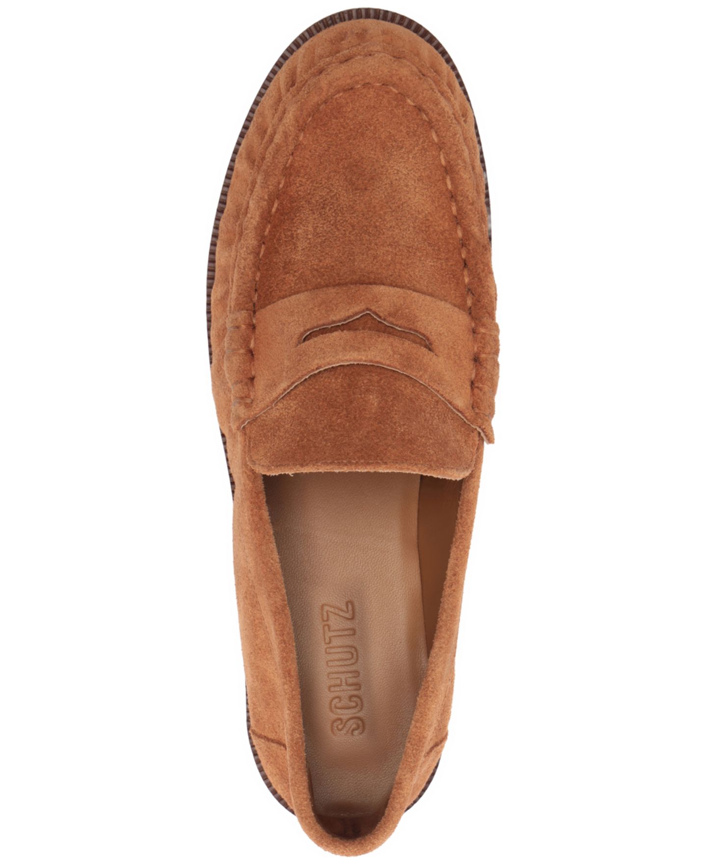 Женские туфли Schutz Tyche Slip-On, цвет: Миндальный — фото 4