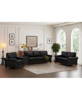 Living Room Sofa with Storage Sofa Sectional Faux Leather