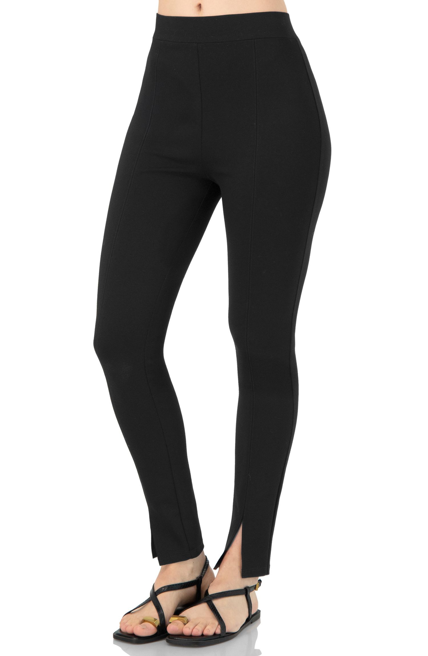 Women's Legging with Leg Slits