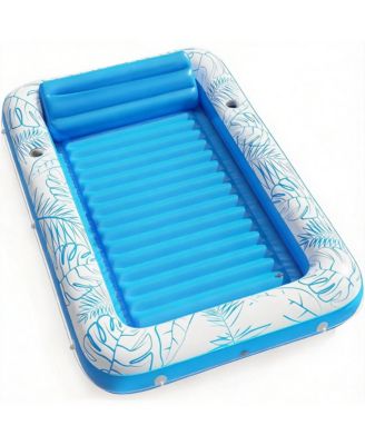 Inflatable Tanning Pool Lounger Float Sun Tub Bed 89x67