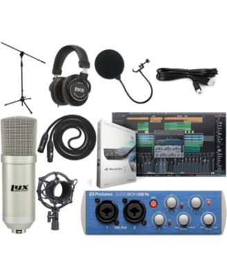 AudioBox 96 USB 2x2 Recording Bundle - Interface, Condenser Mic, Headphones & DAW Software
