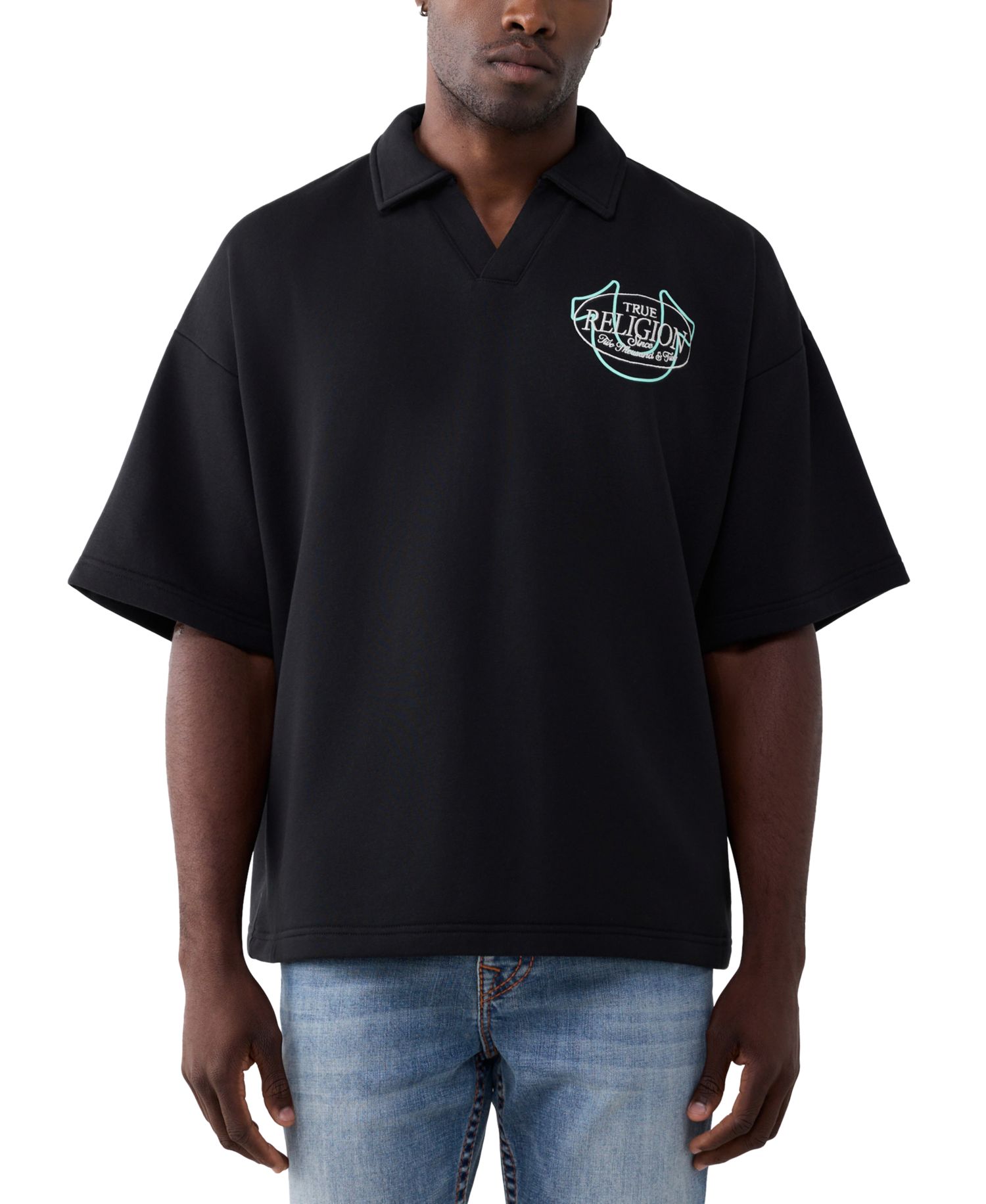 Men's Tiger Short-Sleeve Polo Shirt