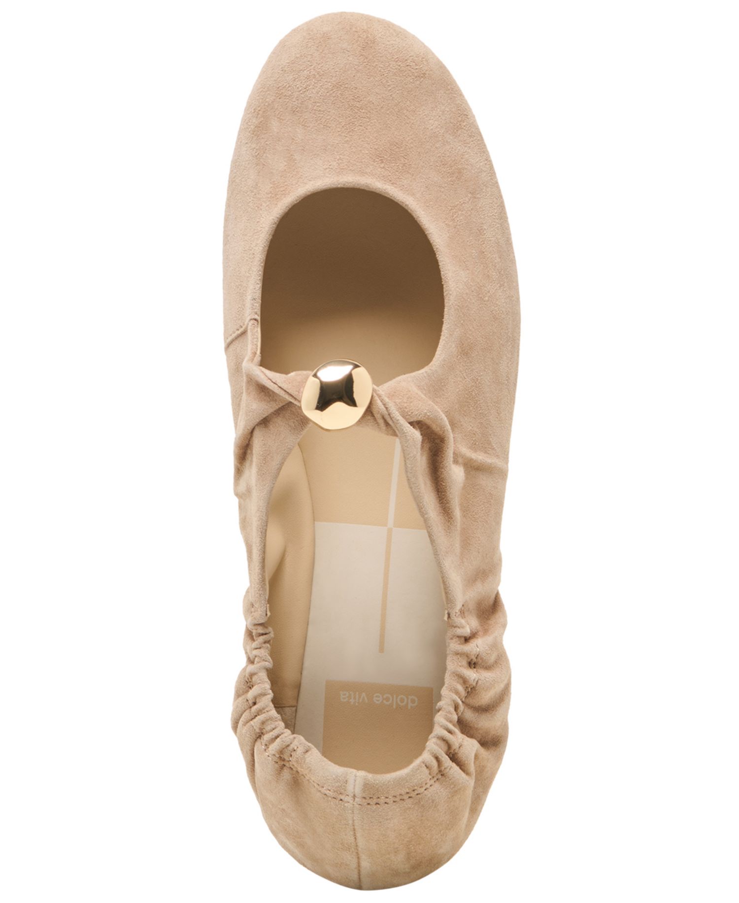 Women's Cornel Embellished Ruched Scrunched Flats