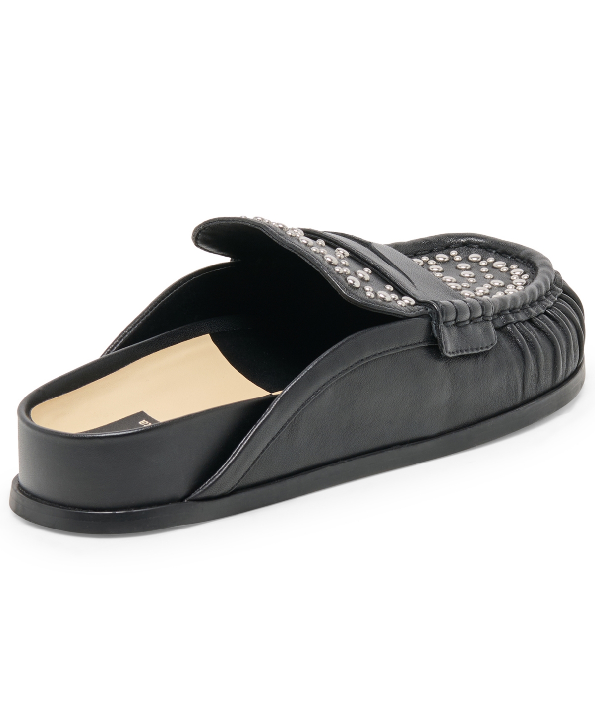 Dolce Vita Women's Jordero Stud Buckle Slip-On Flat Mule Loafers