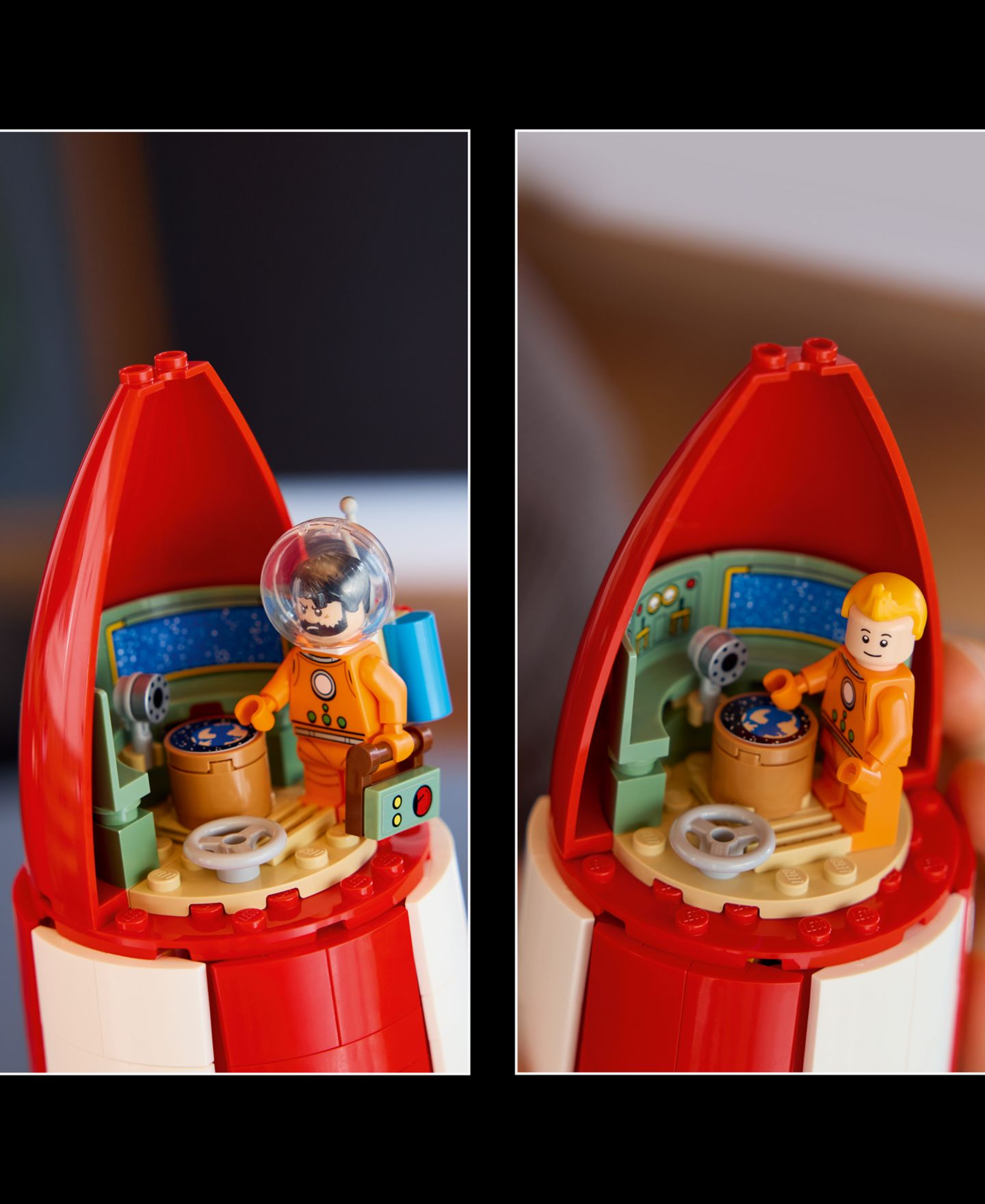Детский конструктор LEGO® Ideas Tintin Moon Rocket 21367 1,283-Piece Building Set, Ages 18+ — фото 5