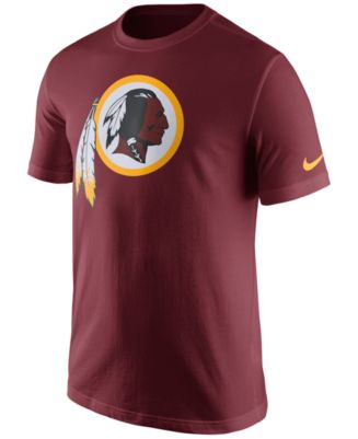 Nike Men's Washington Redskins Cotton Essential Logo T-Shirt - Macy's