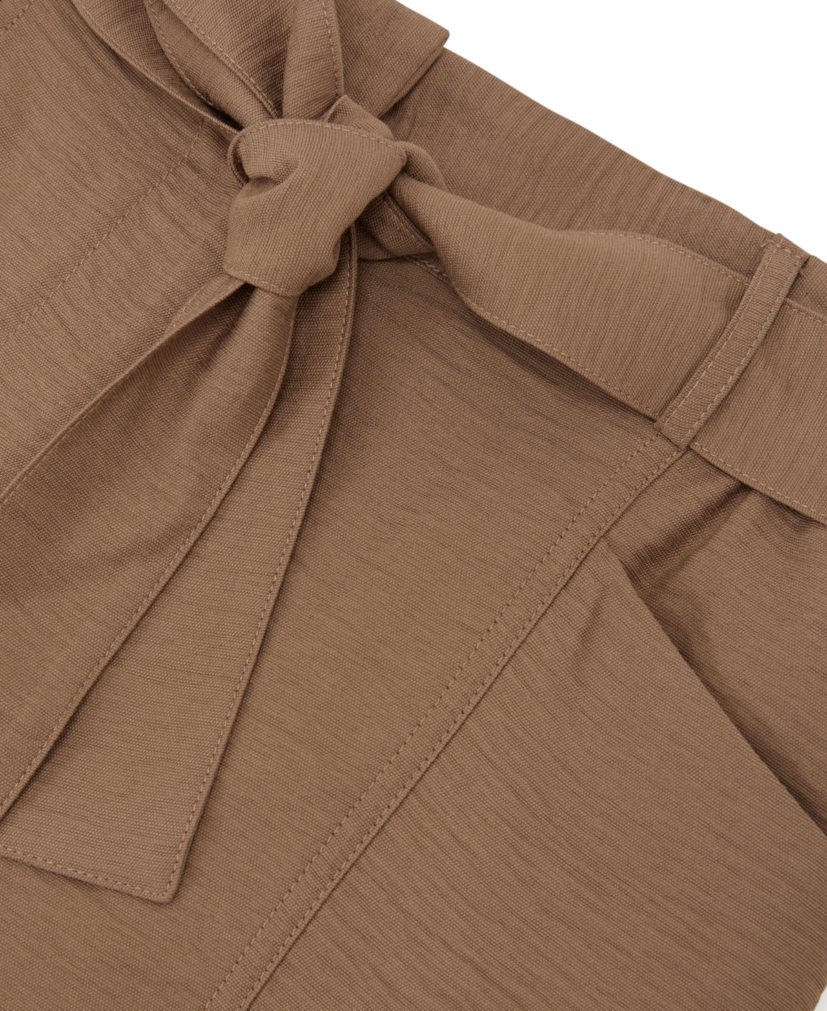 Reiss Women's Belted Button-Tab Shorts
