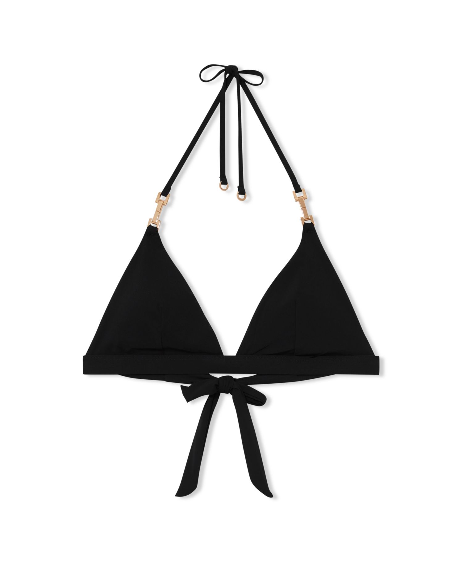 Women's Triangle Halter-Neck Bikini Top