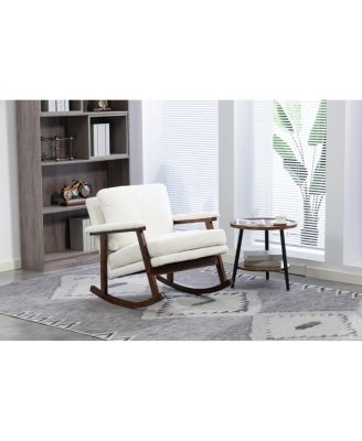 Mid-Century Rocking Accent Chair