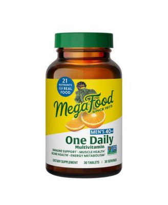 MegaFood Men 40 Plus One Daily Multivitamin ,30 Tablets