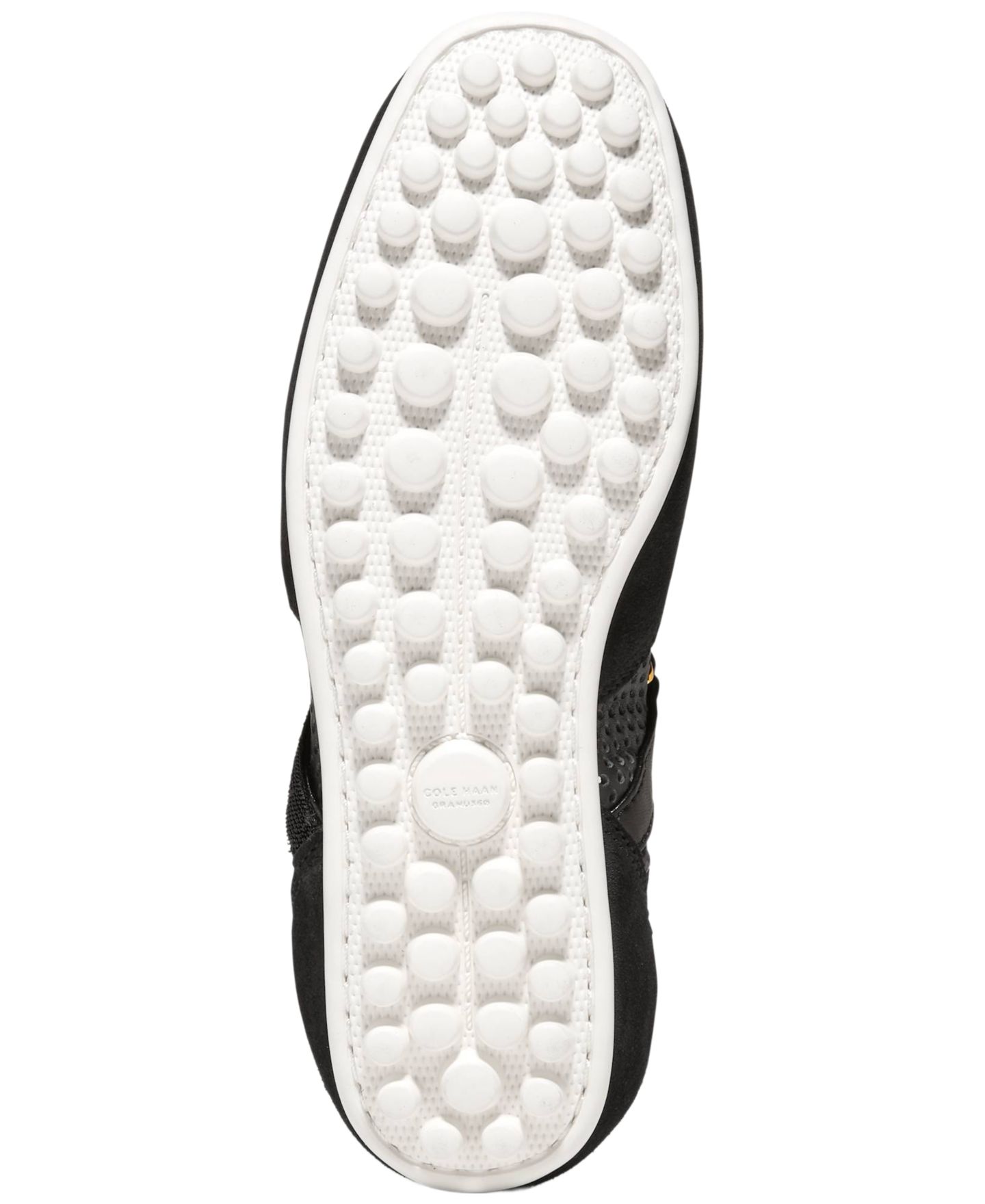Женские балетки Мэри Джейн Cole Haan GrandPrø Travina, цвет: Чёрный замшевый / Кожаный — фото 5