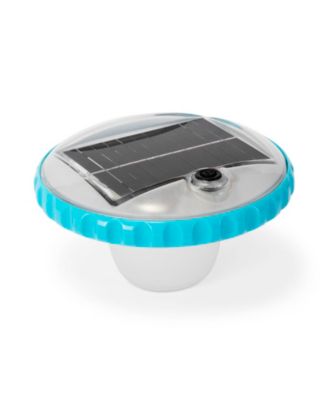 28690E Solar Powered LED Floating Pool Night Light, Auto On Color Changing