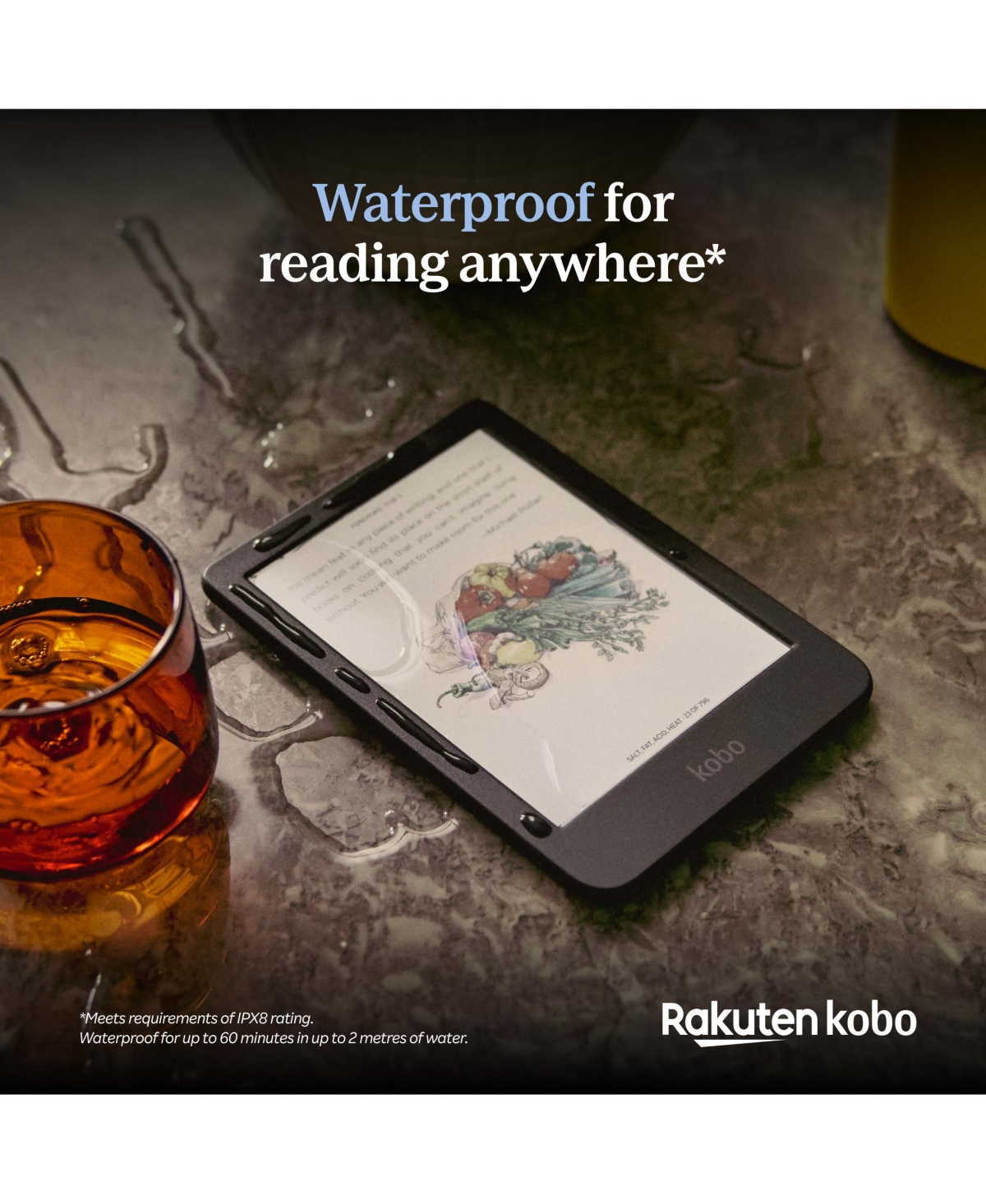 Kobo Clara Colour eReader with Candy SleepCover Case Bundle