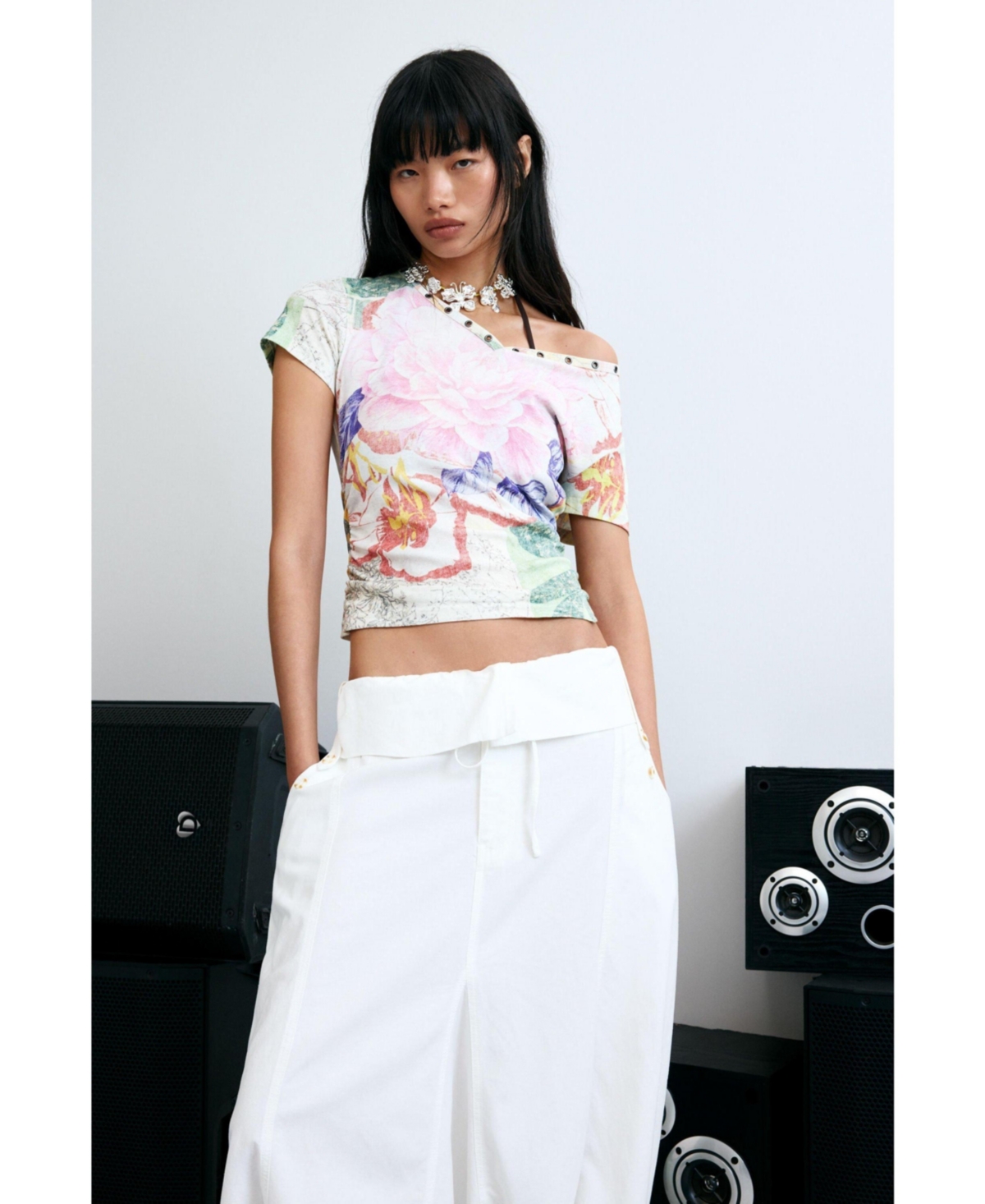 Desigual Women's Balloon trousers 100% cotton