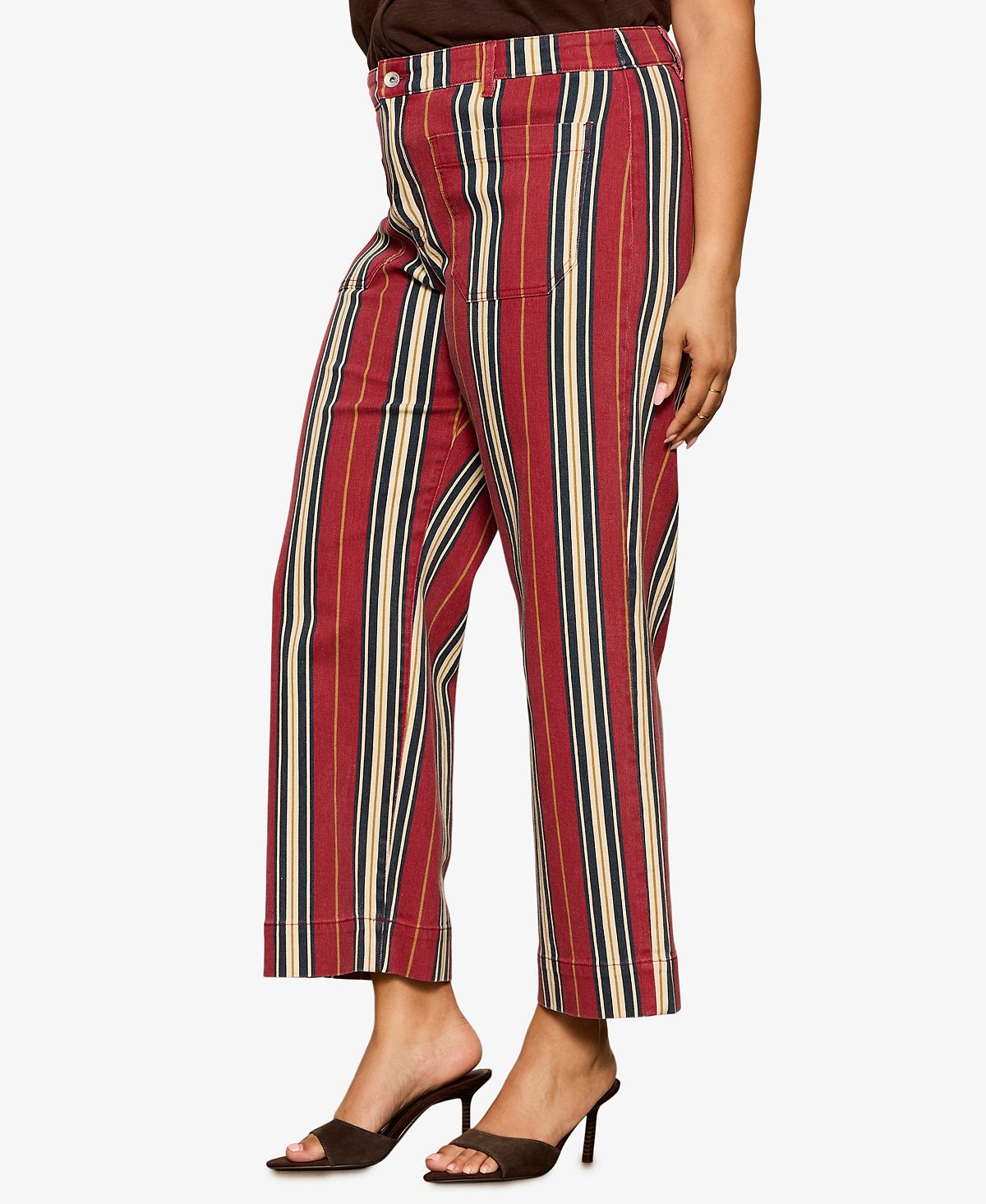 Sanctuary Petite Mariner Wide-Leg Jeans view 3 — MAYCSS fashion products