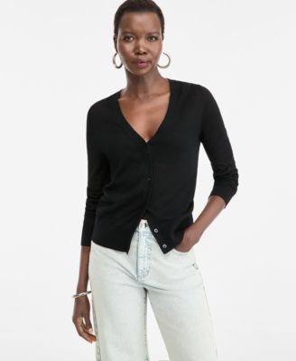 Women's V-Neck Cardigan Sweater