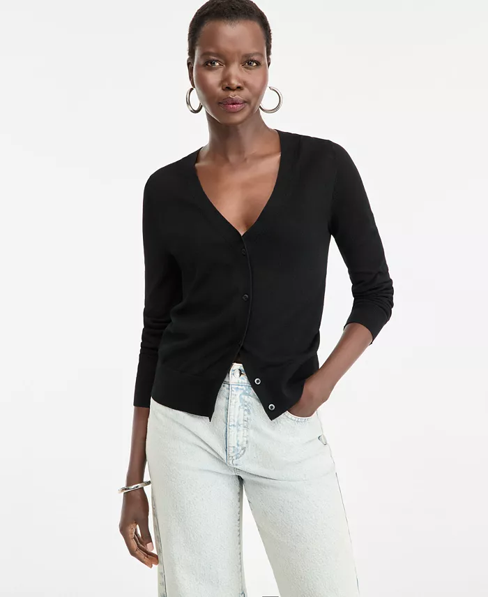 Women's V-Neck Cardigan Sweater
