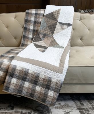 Smoky Star Cotton Reversible Throw, 50" x 60"