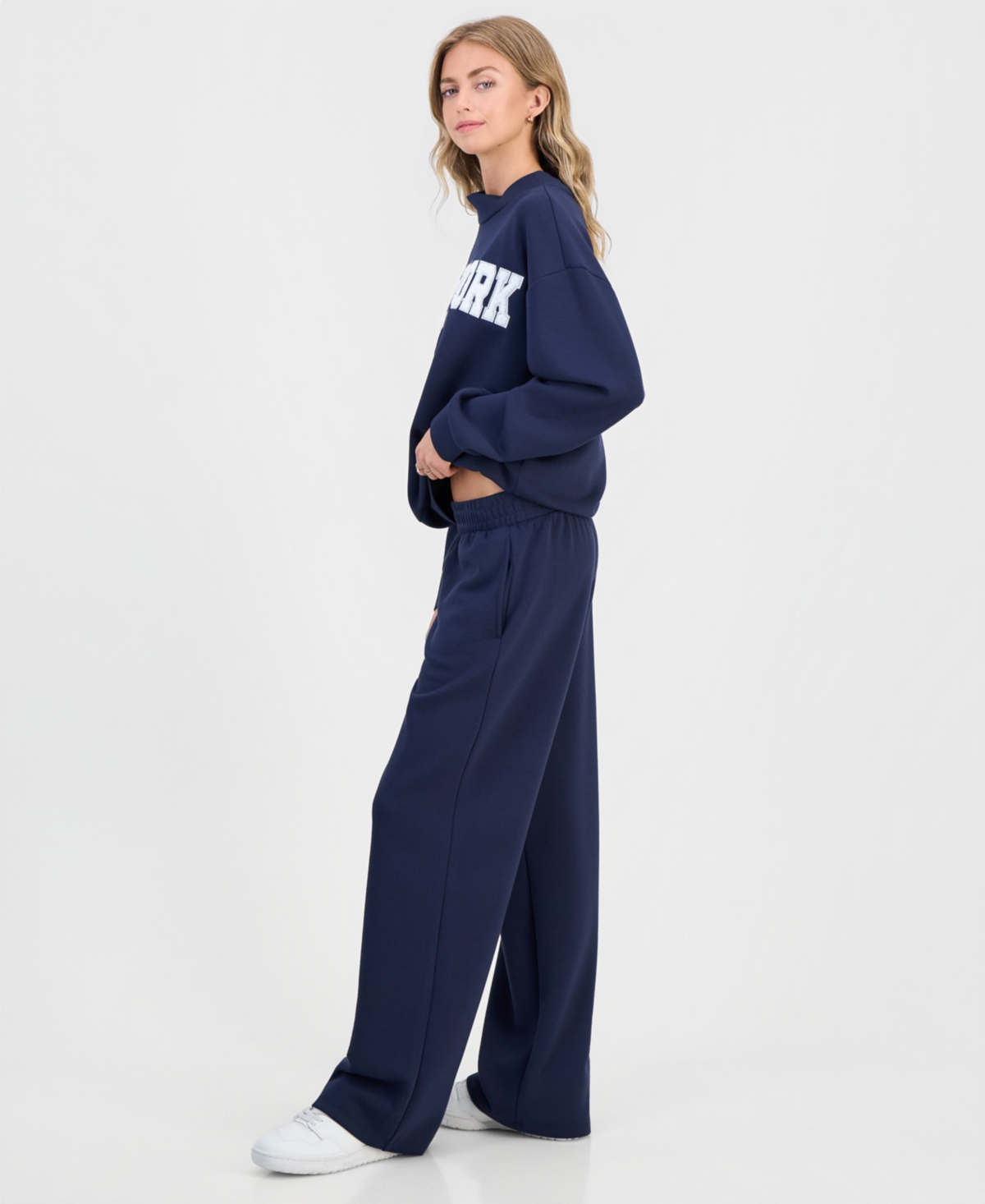 Fvr Drm Juniors' High Rise Pull On Scuba Sweatpants