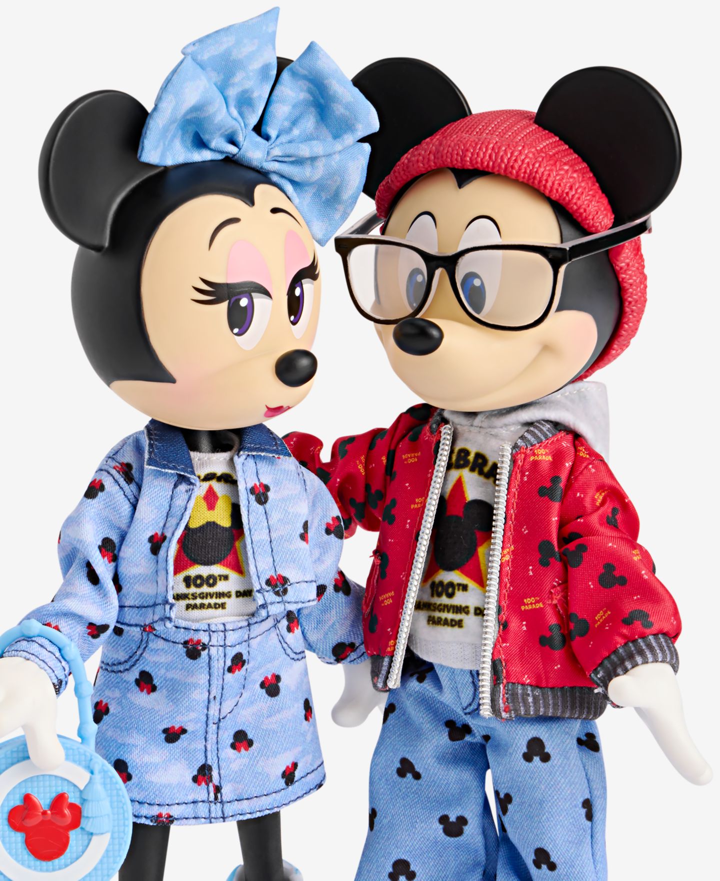 Детские куклы Disney | Macy's Minnie & Mickey Dress Up Fashion Dolls, 2-Piece Set, Ages 3+ — фото 3