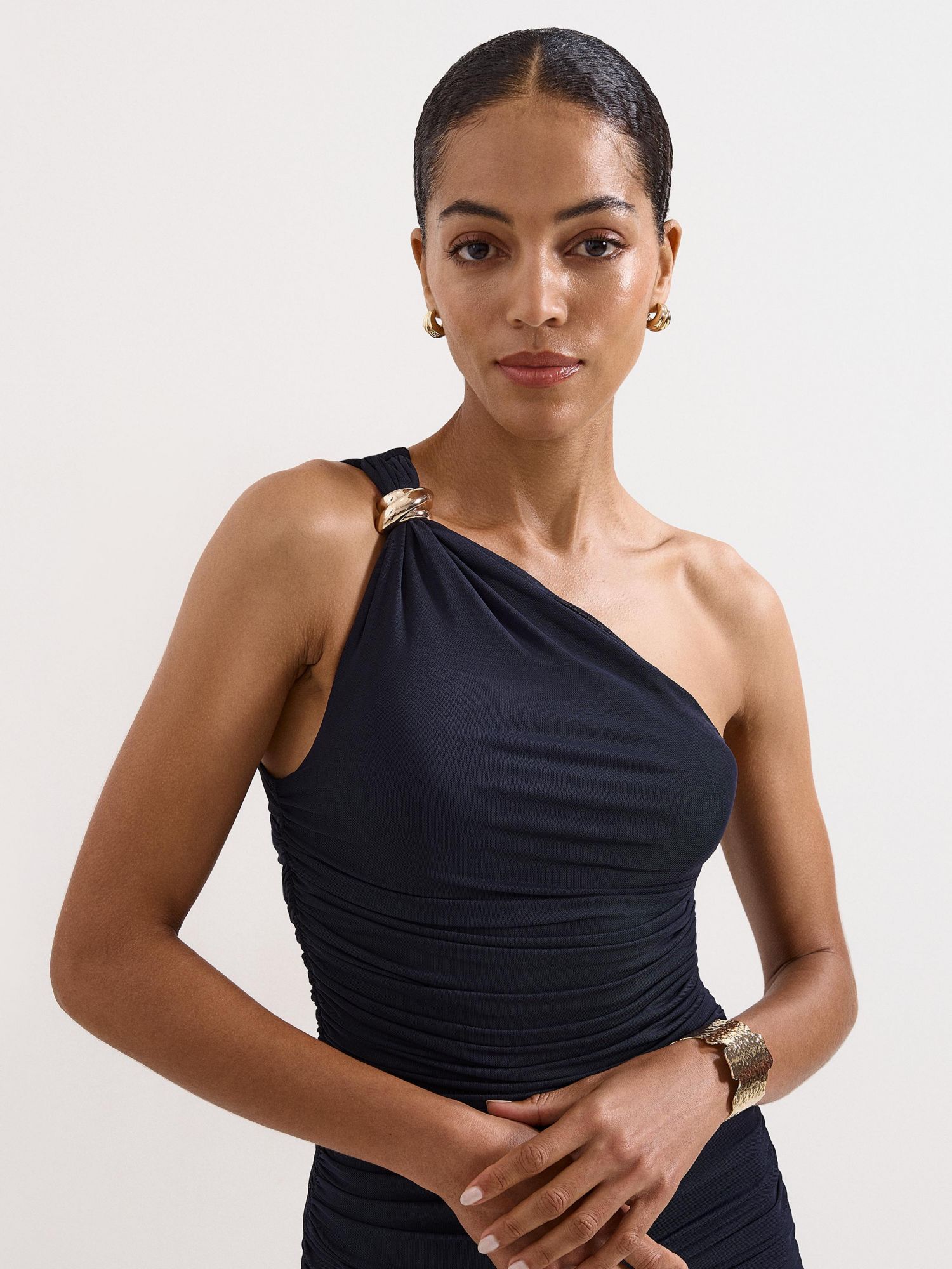 Women's Melina Ruched Midi Dress
