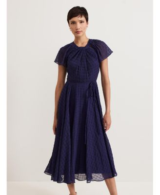 Women's Gwen Pleated Textured Dress