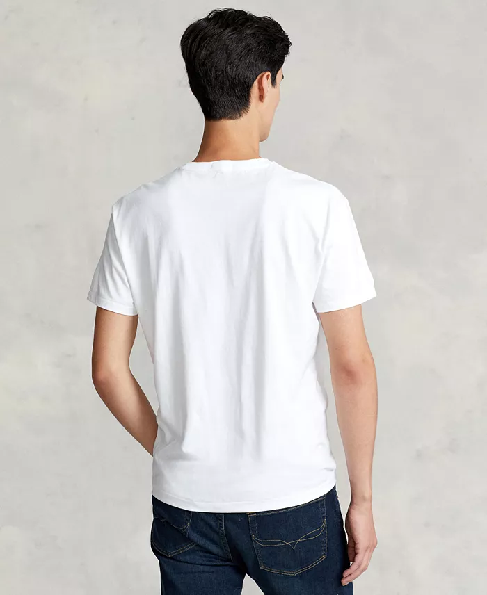 Men's Embroidered Pony Classic-Fit T-Shirt - thumbnail 5