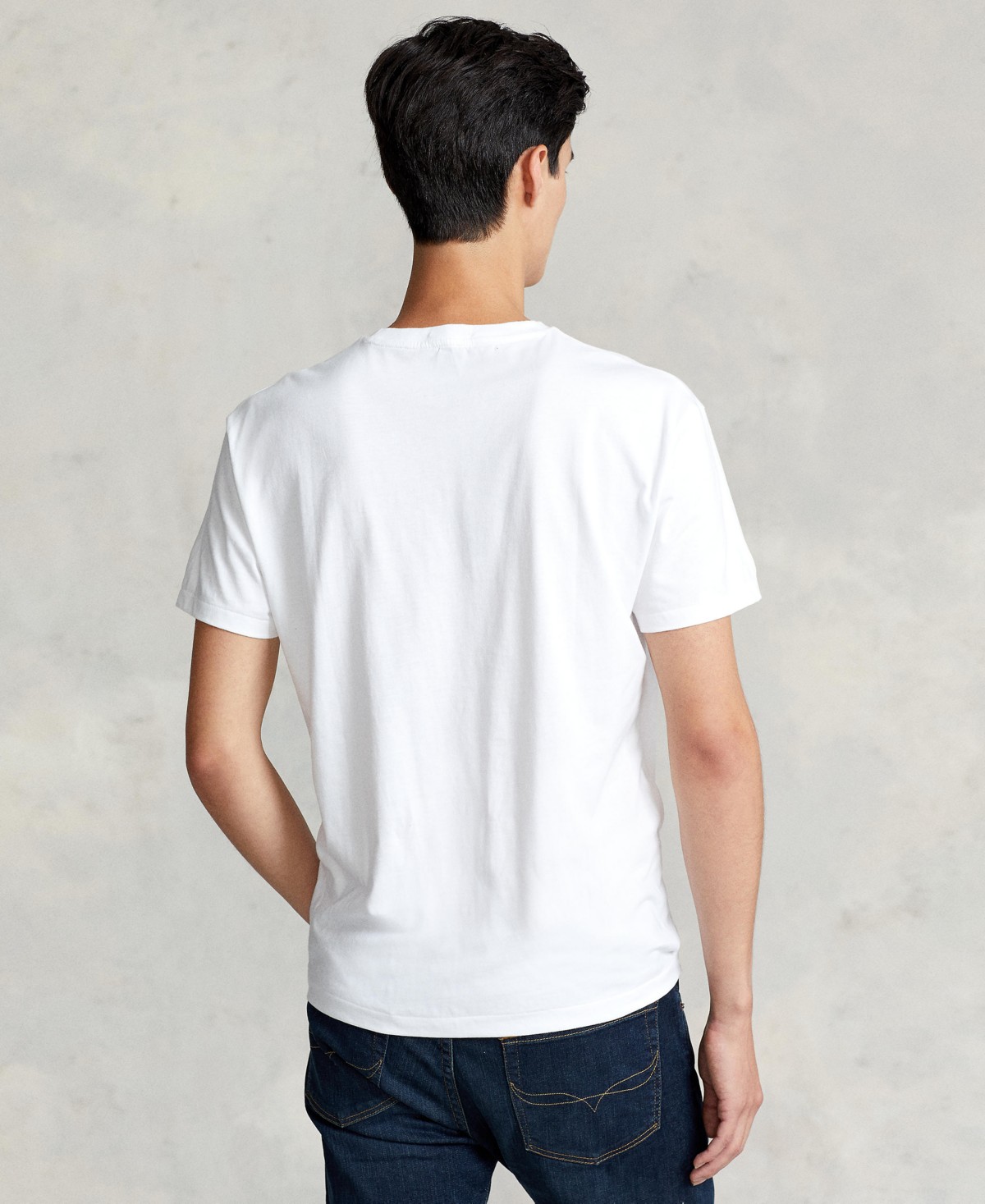 Мужские футболки Polo Ralph Lauren Men's Classic-Fit Crewneck T-Shirt — фото 3