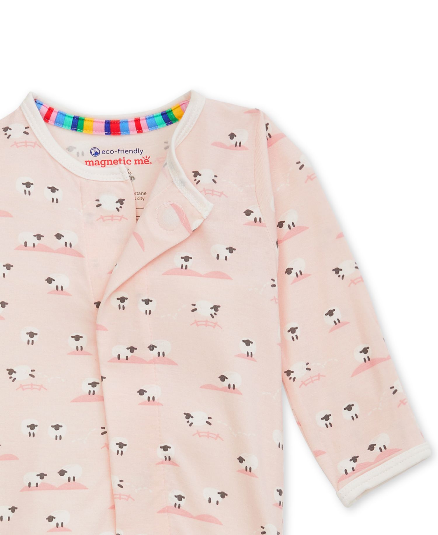 Baby Girls' Baa Baa Baby Long-Sleeve Coverall