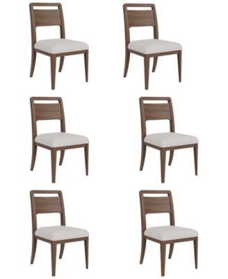 Amelie 6-Piece Wood Dining Chair Set
