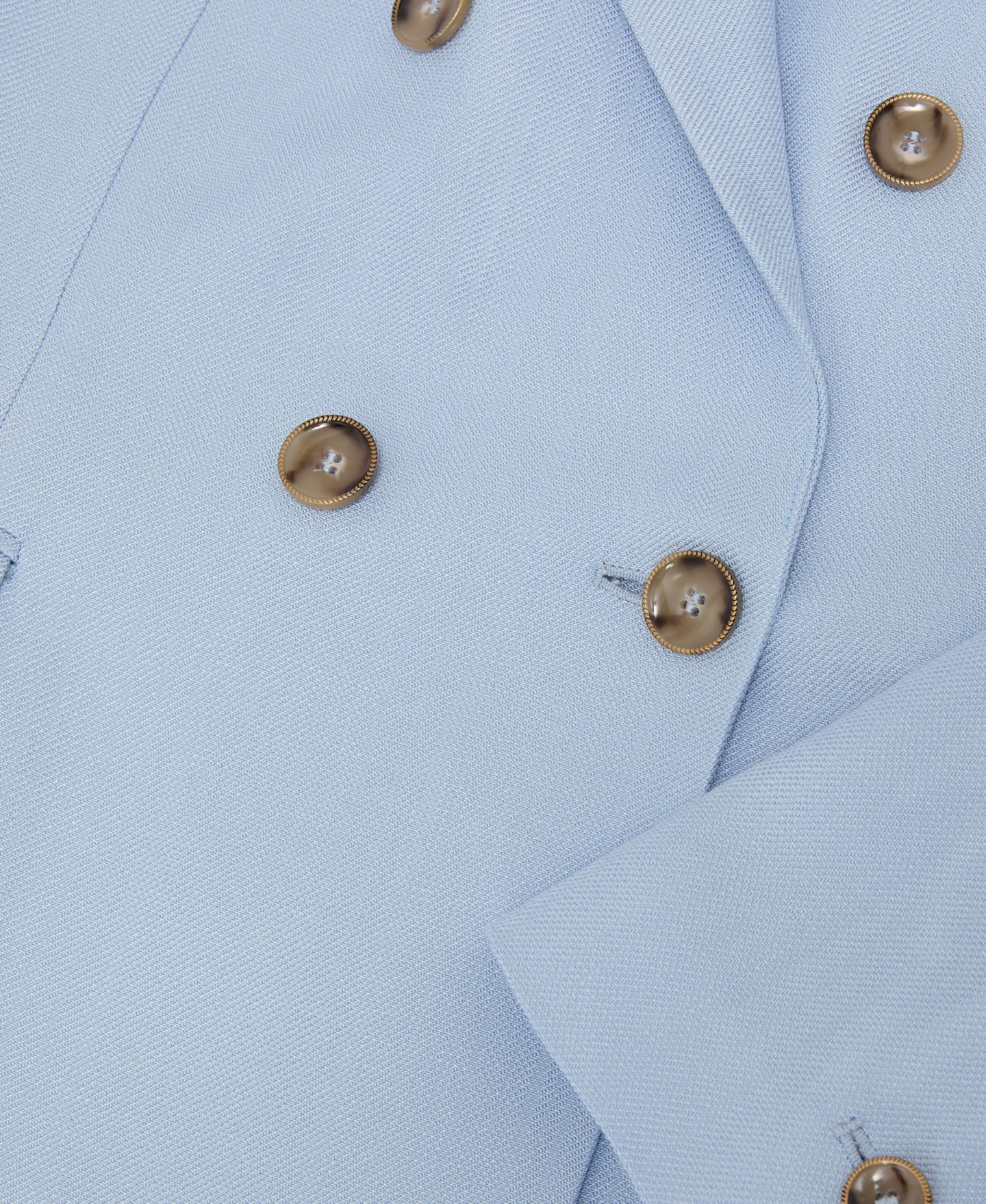 Женский пиджак REISS Double-Breasted Peak-Lapel Suit Blazer, цвет: Синий — фото 5