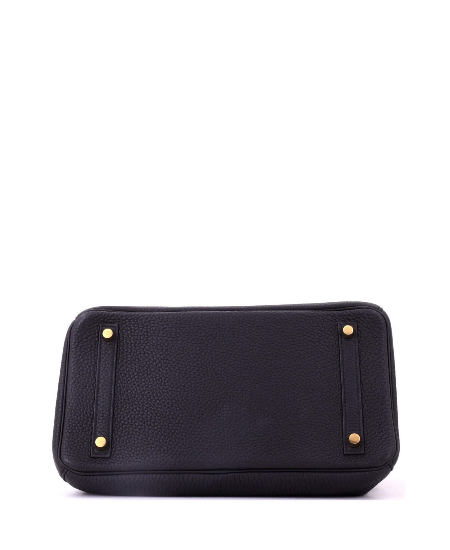 Birkin 30 Handbag Black Togo with Gold Hardware
