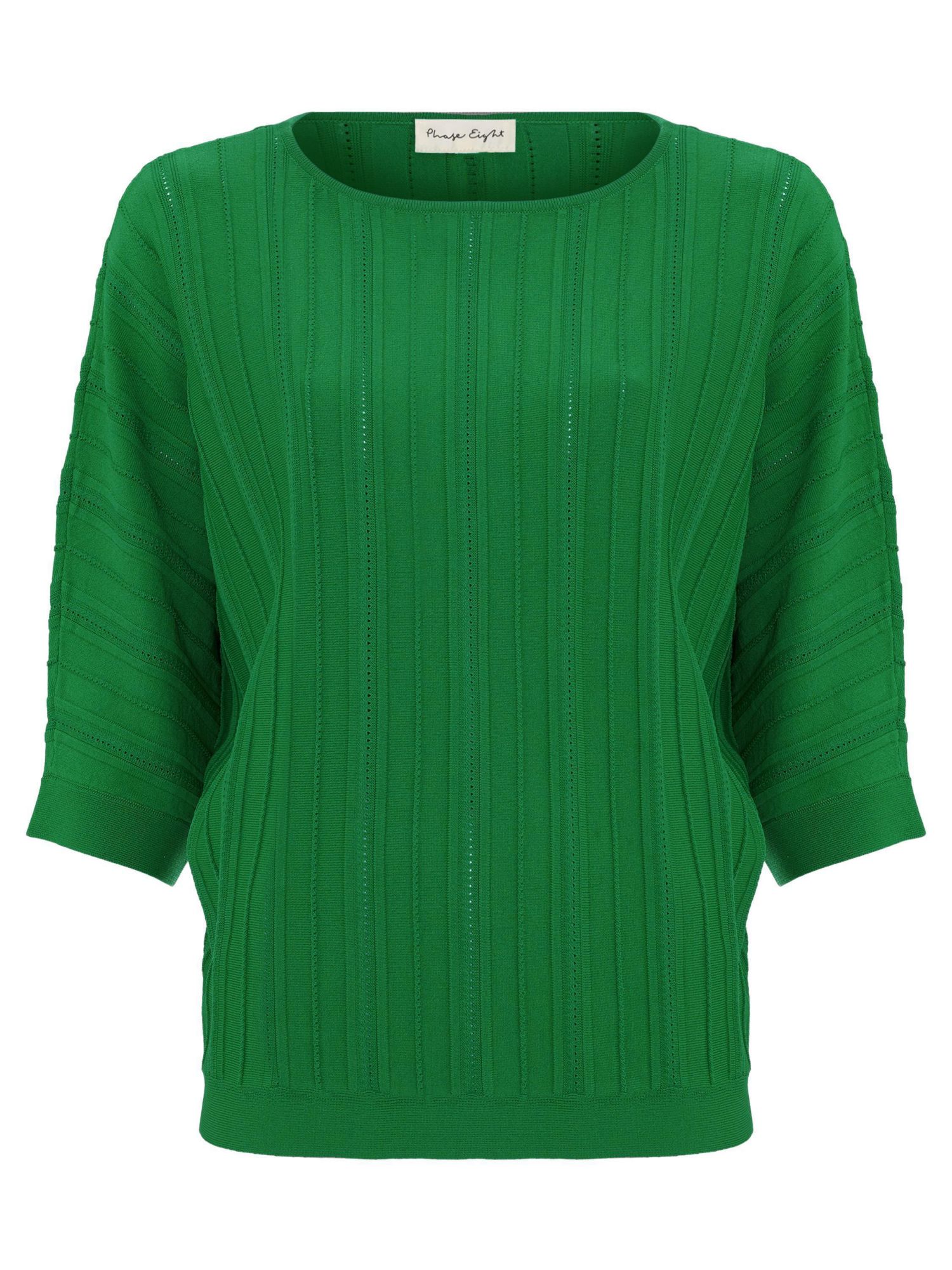Women's Cristine 3/4 Sleeve Rib Jumper