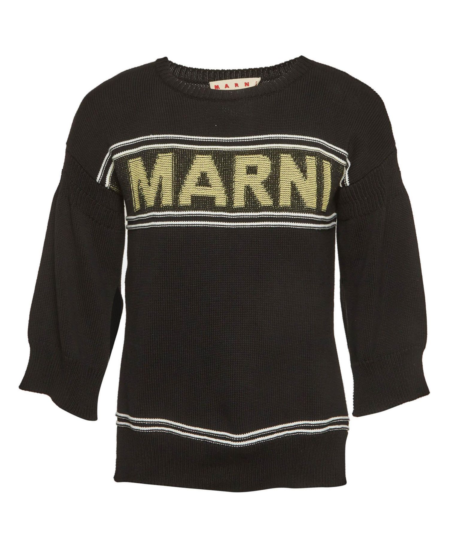 Women's Knit Logo Intarsia Jumper