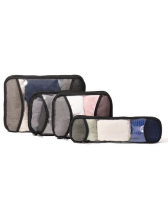 Zipper Compression 4-Piece Cube Set