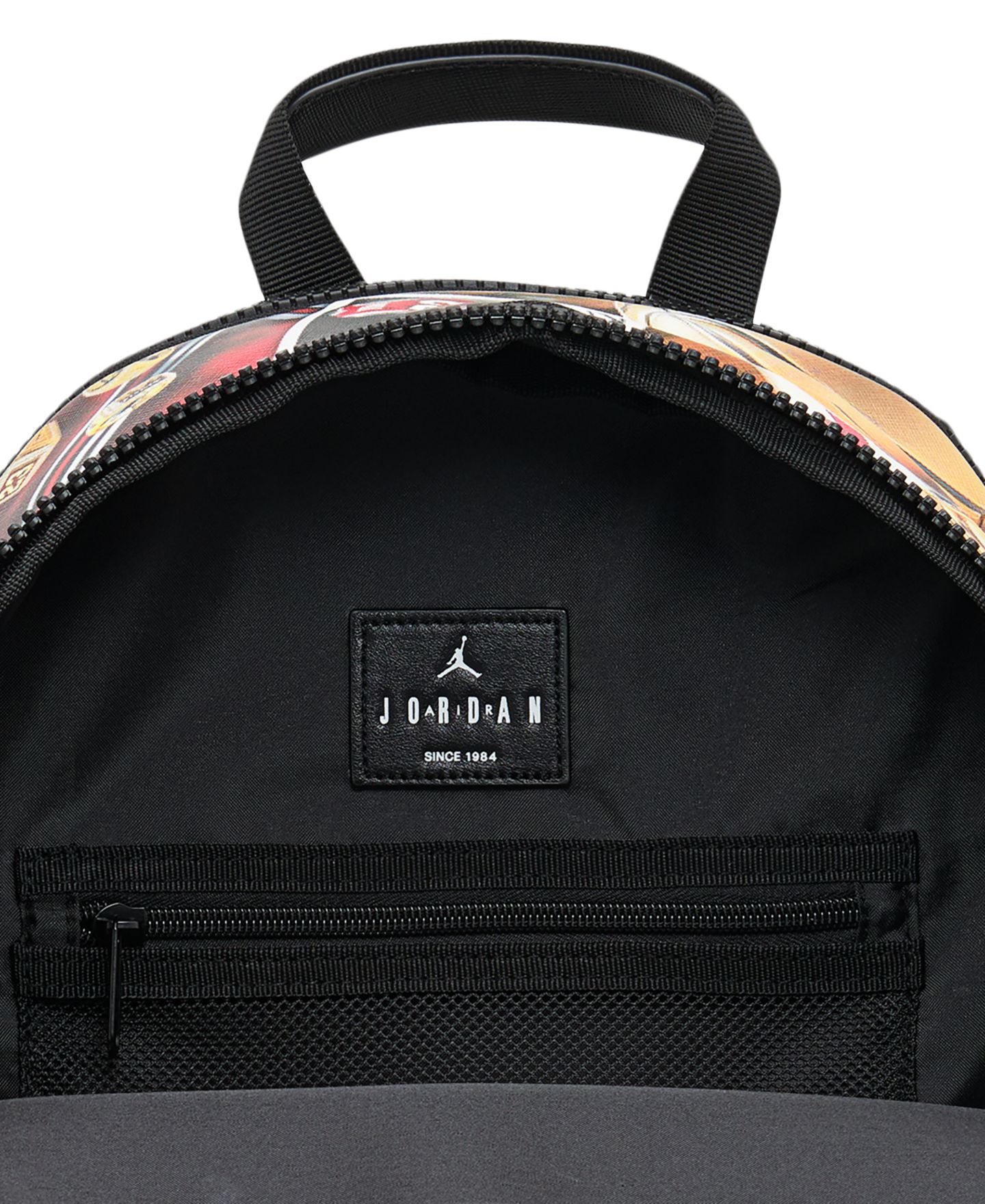 Рюкзак Jordan Top Carry Handle для детей, цвет: Чёрный / Красный — фото 5