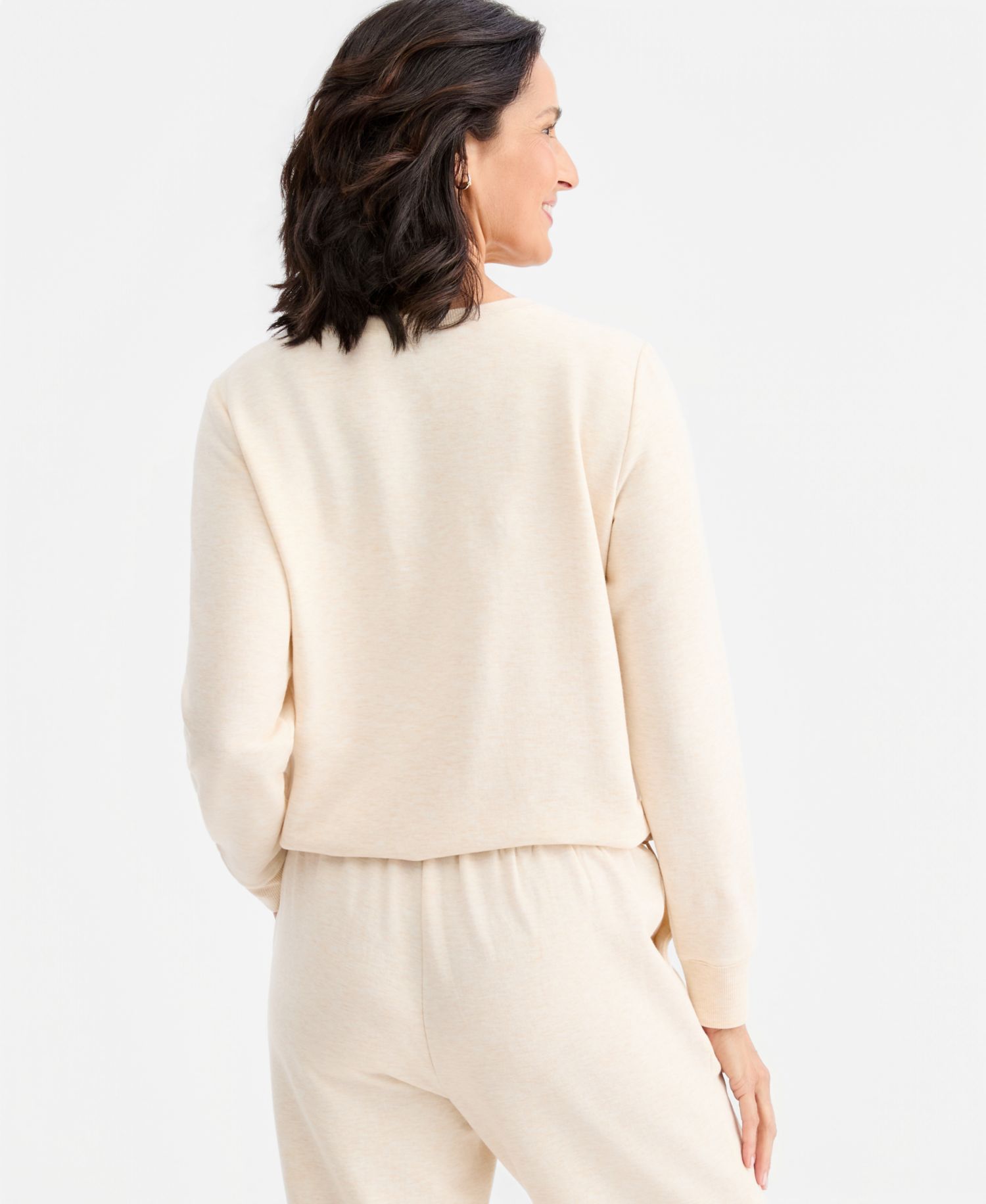 Women's LuxLounge Fleece Crewneck Sweatshirt