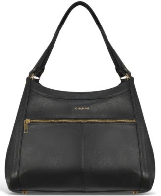 Leather Travel 15" Hobo Bag