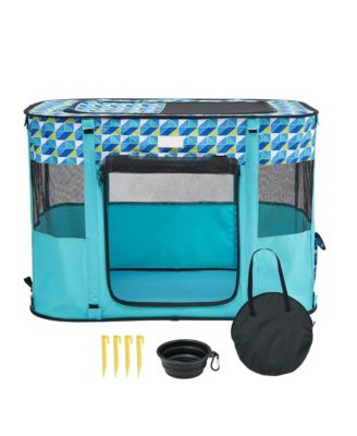 Foldable Soft Pet Playpen Crate Kennel for Puppies and Cats