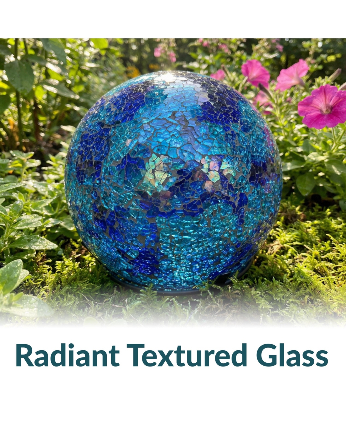 Mosaic Glass Gazing Globe