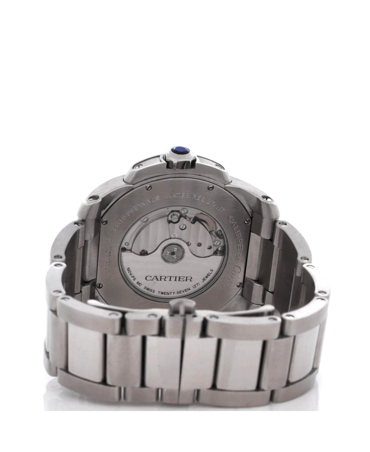 Pre-Owned Cartier Calibre de Cartier Automatic Watch in Stainless Steel 42mm