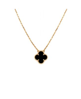 Vintage Alhambra Pendant Necklace